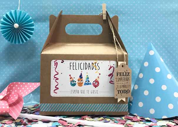 Caja picnic Cumpleaños
