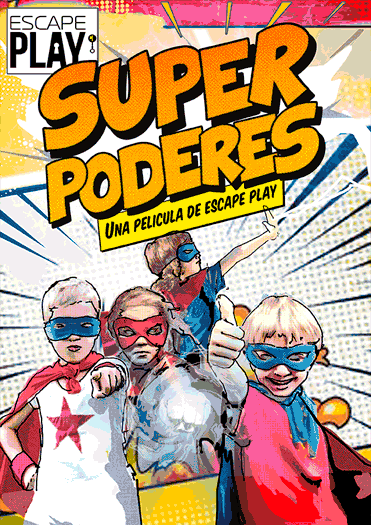 super poderes - escape room - niños - fiesta de cumpleaños